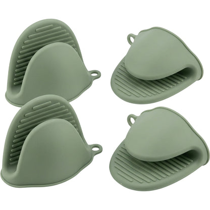 Evenor Mini Silicone Pinch Mitts Sage 4 Pack